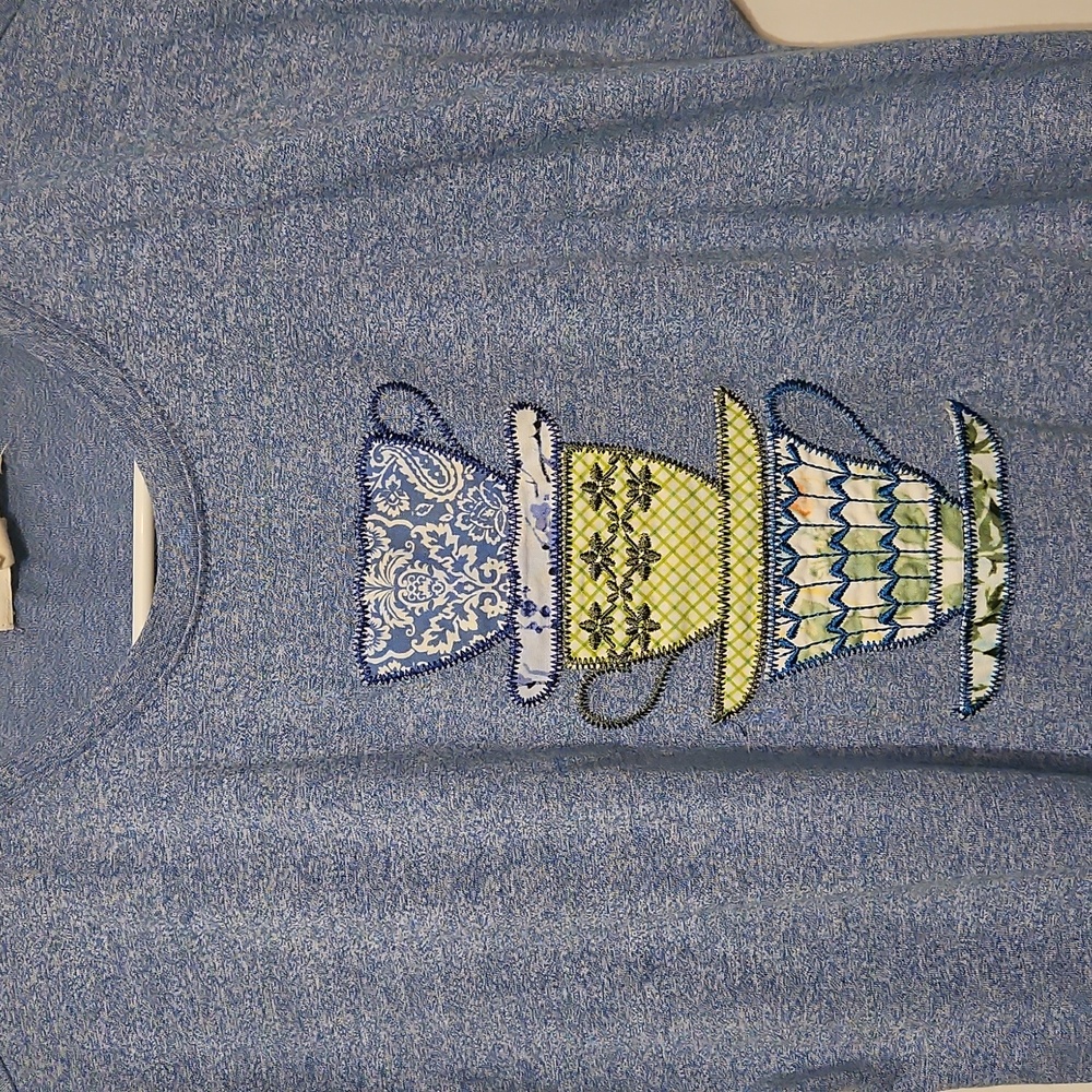 Tea Cup/ Tea Party Long T-shirt
